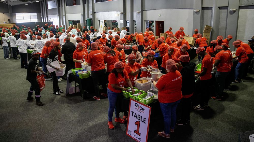 Rise Against Hunger's campaign to pack 2.5 million meals