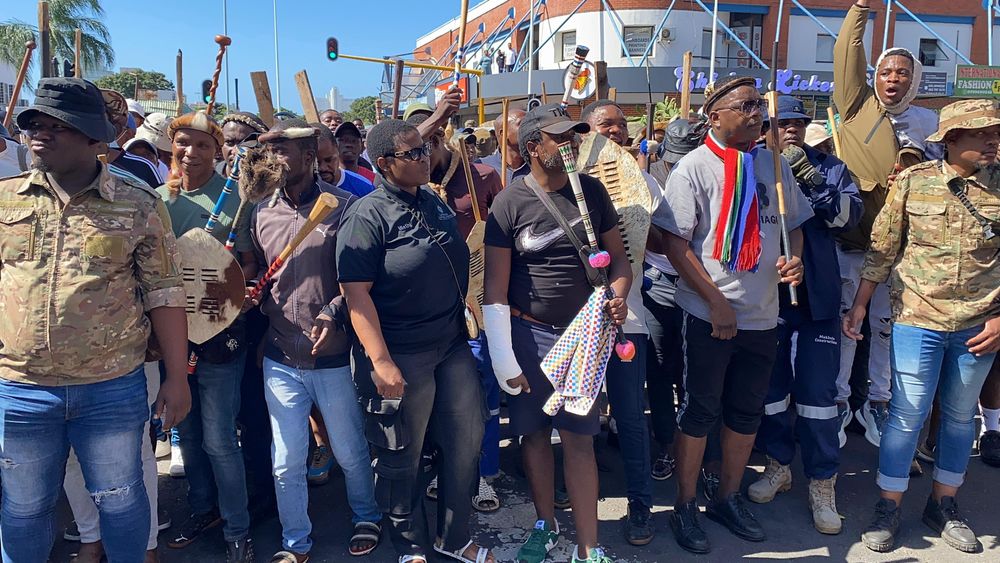Thousands March in Durban CBD as Crime, Foreign Nationals and Service Delivery Protests Boil Over