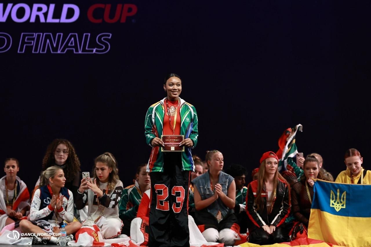 Cape Town teen Peyton dances her way to Gold at Dance World Cup