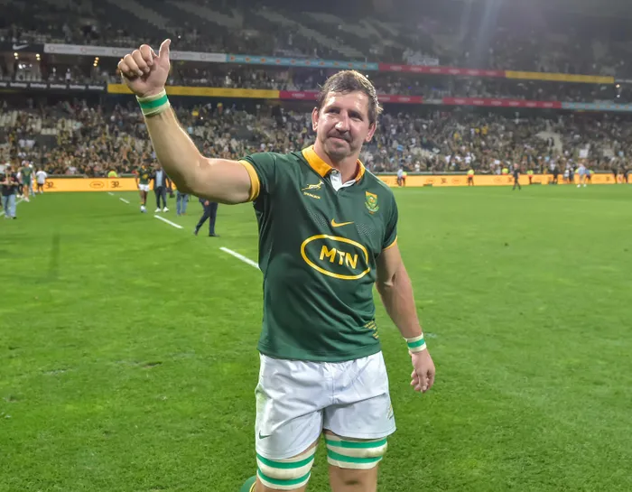 Loose forward Kwagga Smith is the latest injury concern for the Springboks.
