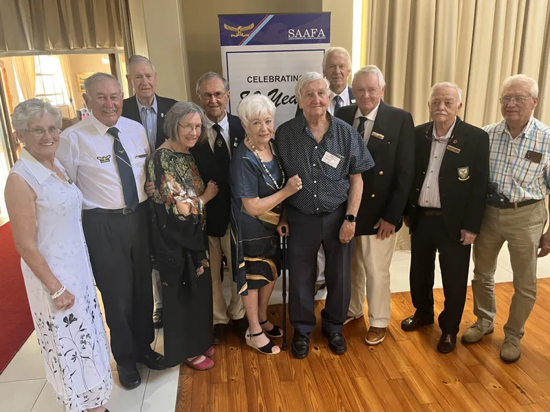 Honouring 80 years of the South African Air Force Association: A tribute to octogenarian members