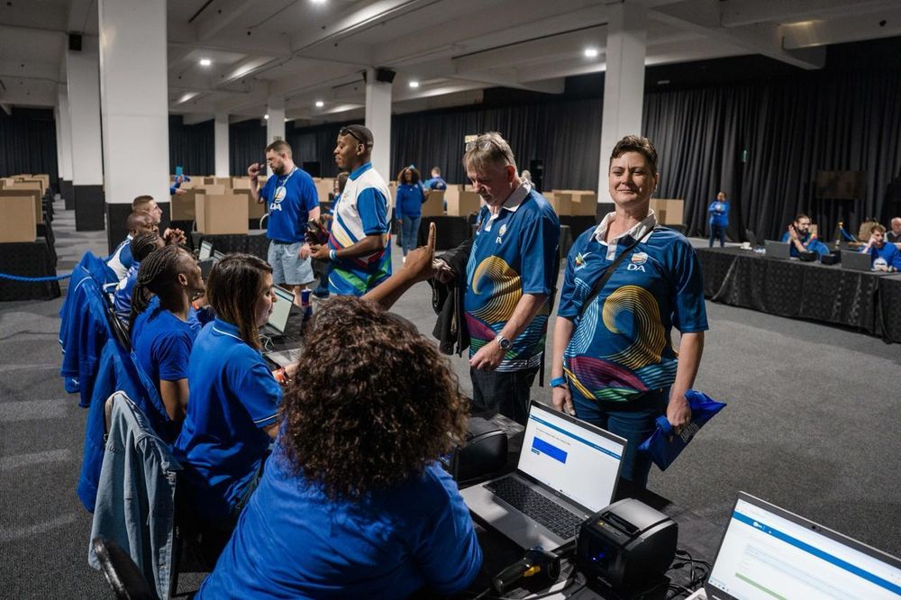 DA Conference: Electing new leadership, voting commences