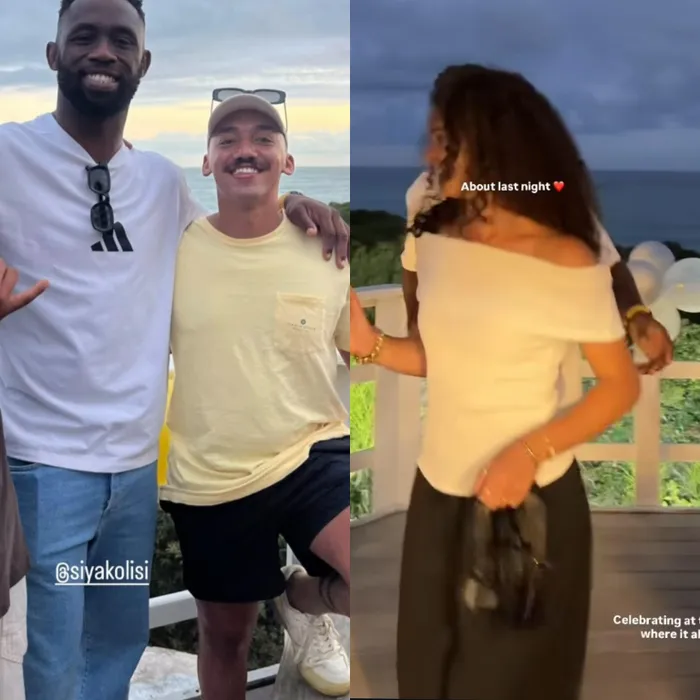 Are Siya Kolisi and Rachel John together? Evidence suggests they are