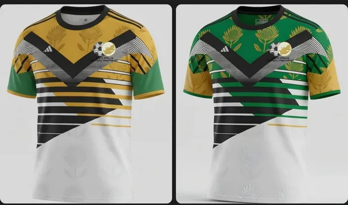 Bafana Bafana Fan Jersey Samples Spark Division In Mzansi