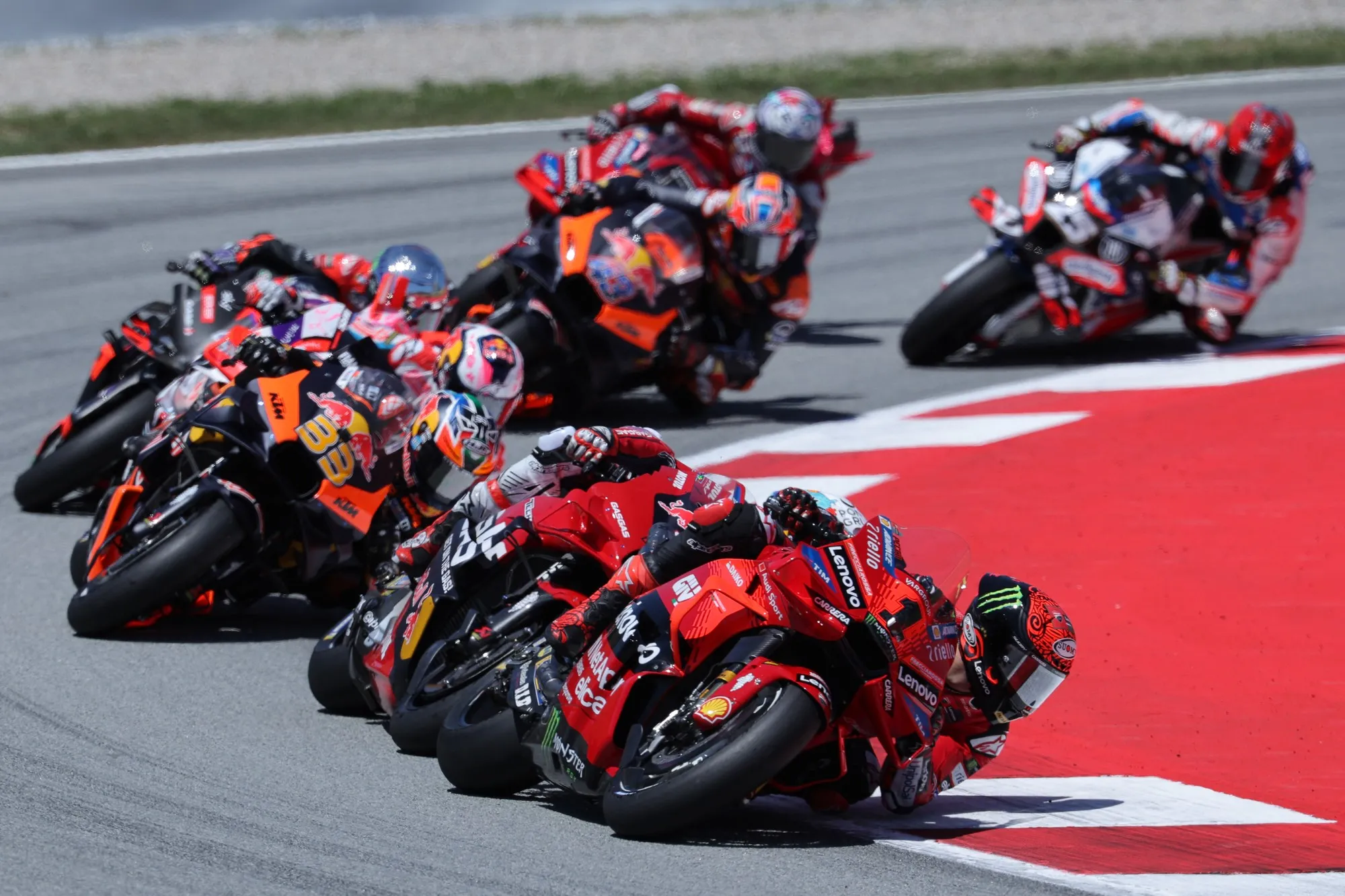 Francesco Bagnaia snatches victory at Catalunya MotoGP, Brad Binder eighth - Vimarsana News
