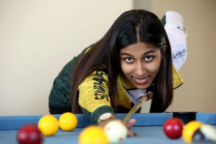 Erin Lazarus, SA Blackball Pool ladies' champ