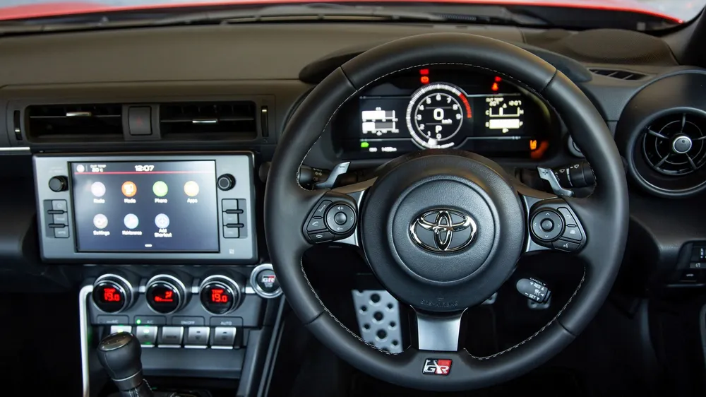 2023 Toyota GR86 interior cabin