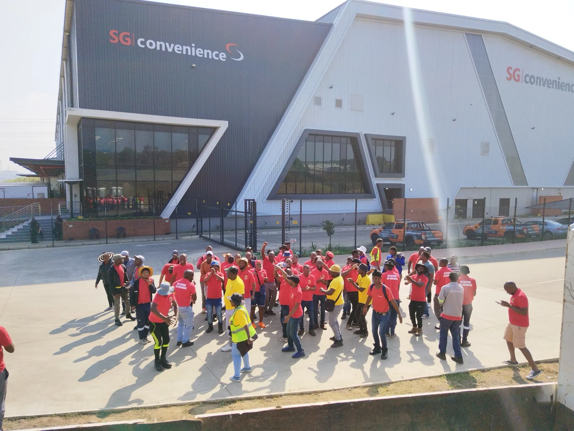 SG Convenience employees strike, call for equal pay - Vimarsana News