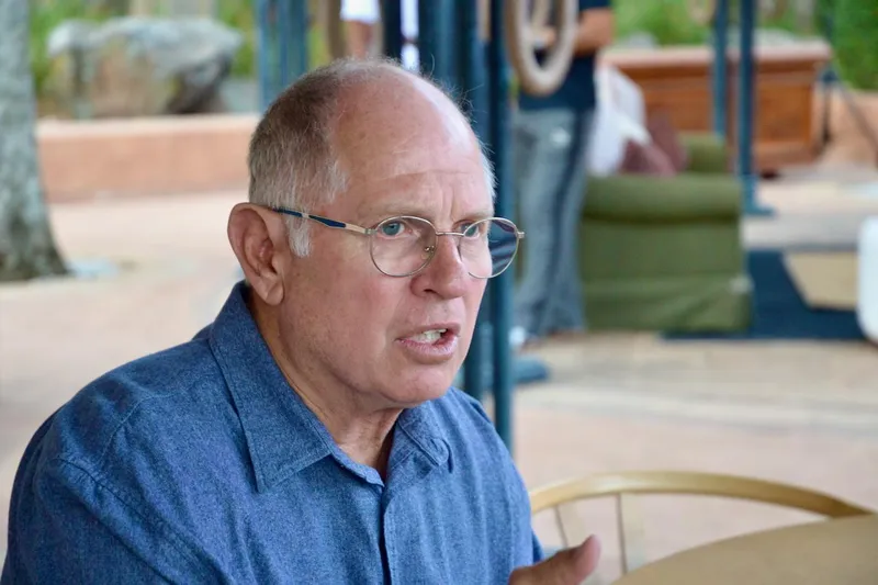 Naas Botha during an interview. 