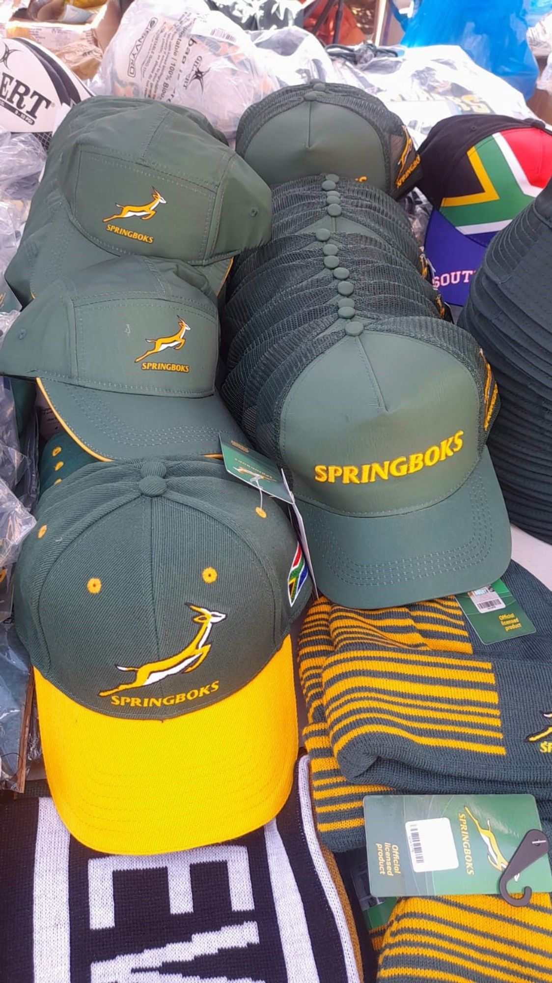 LOOK: Counterfeit goods worth over R200,000 seized during Springbok game
