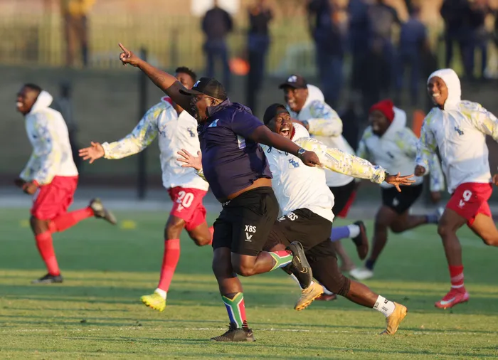 Doctor and football coach Dr Xanti Pupuma is pondering his future after leading Milford FC into the Betway Premiership. Photo: Backpagepix