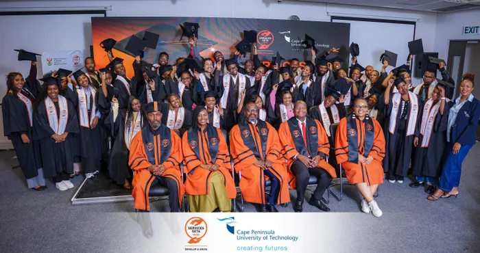 Many of the graduates represented a generation that did not necessarily follow the traditional path of passing matric and moving directly into university.