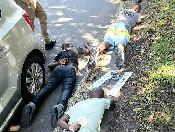 Three arrested in Westville hijacking syndicate bust