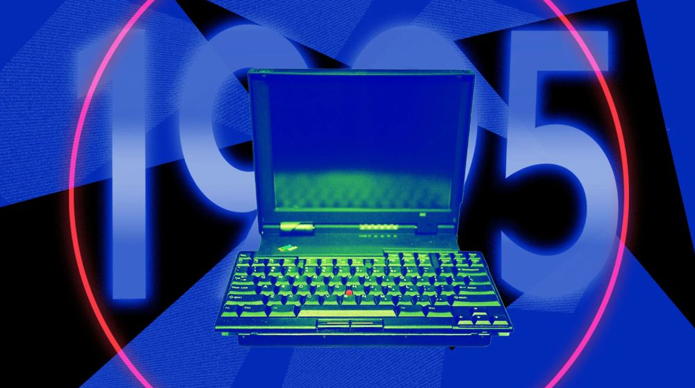 This 1995 IBM ThinkPad was a game-changer, and it still impresses