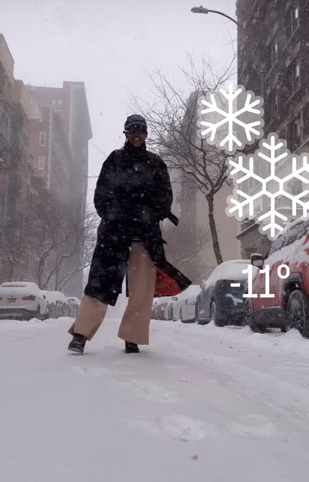 South African beauty Shudufhadzo Musida misses home during NYC's bitter winter