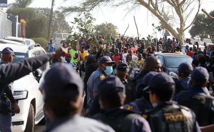 Clashes erupt as Malawian nationals protest at Durban's Sherwood Hall