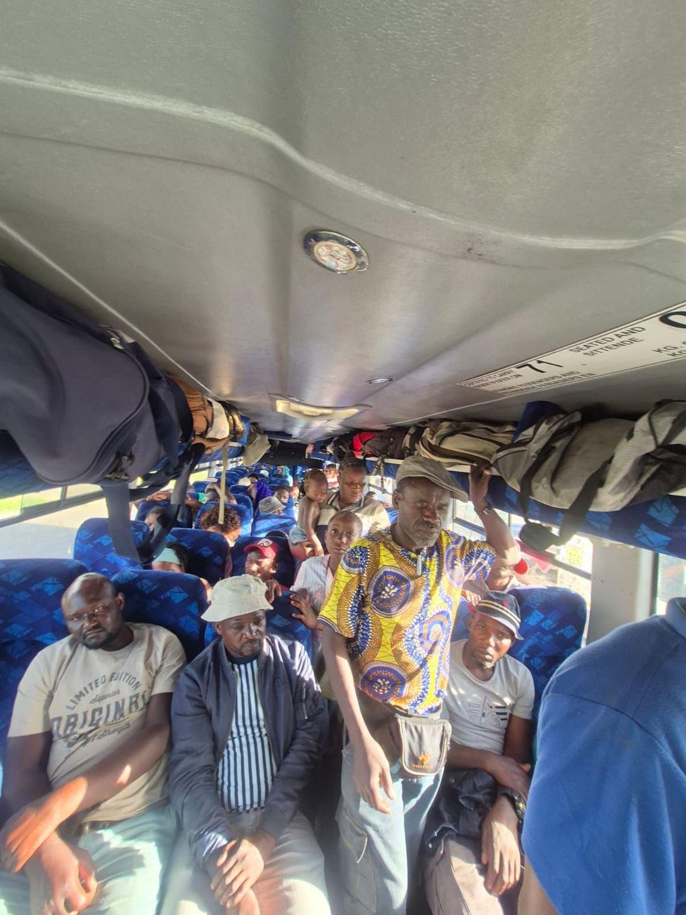 90 people crammed into 71-seat bus: Illegally-operating vehicle seized in Limpopo