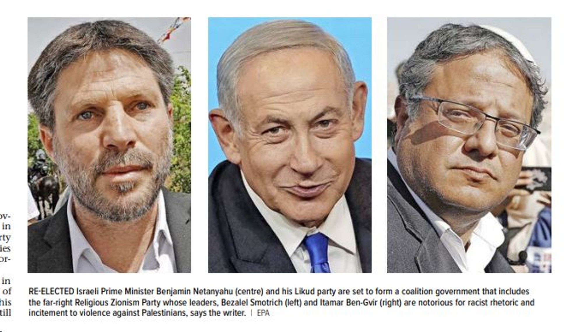 Netanyahu’s right-wing allies: violent, rabid racists