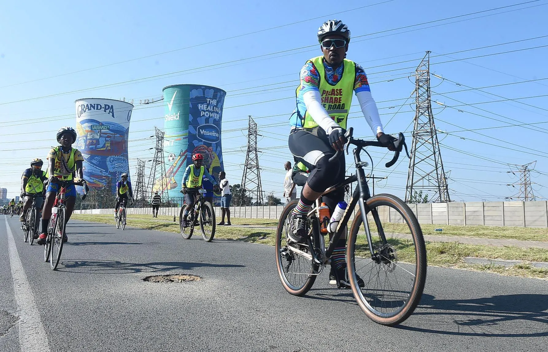 Soweto Safe Cycle Challenge in pictures