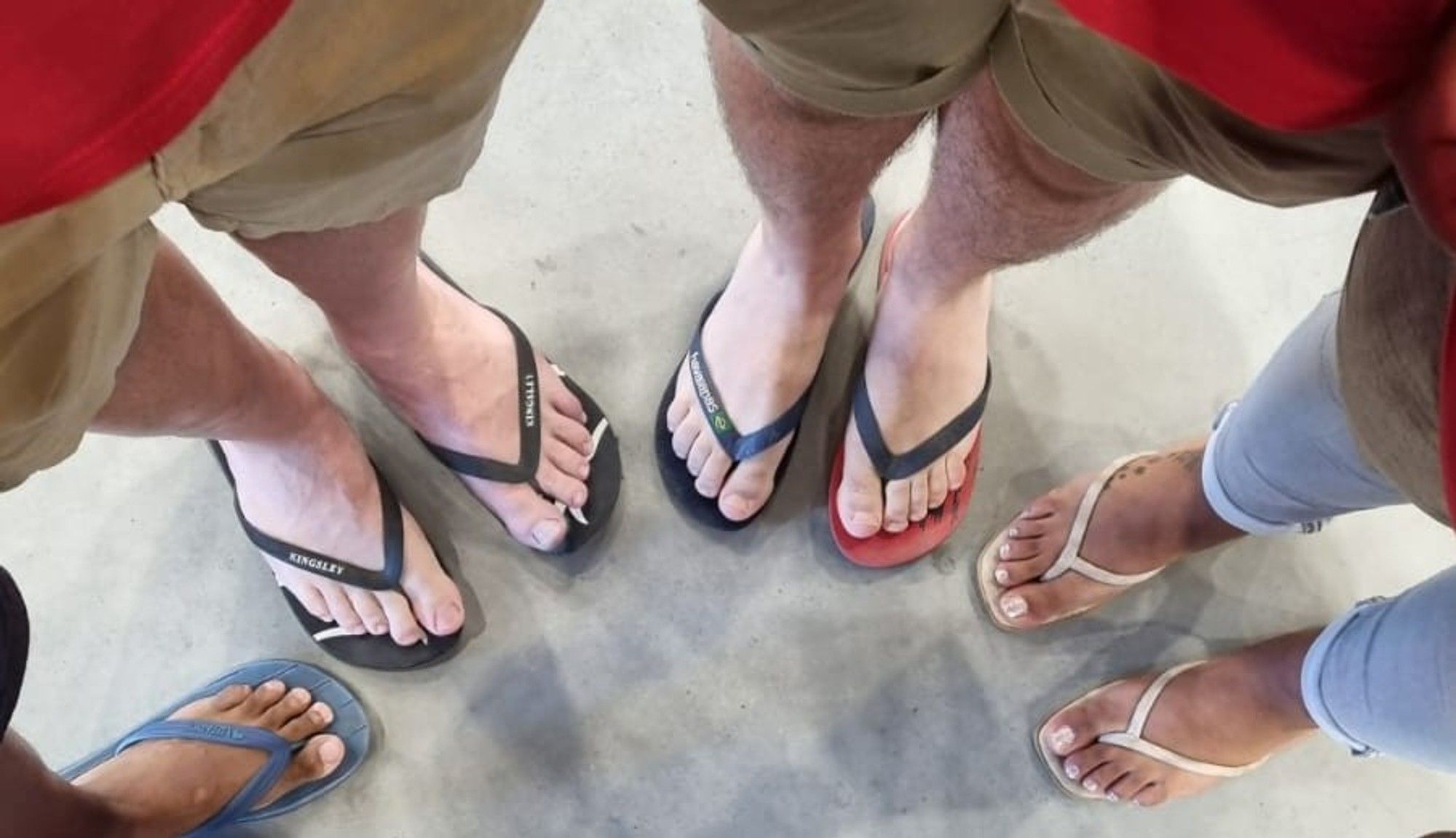 Wear your flip flops for R10 for cancer awareness