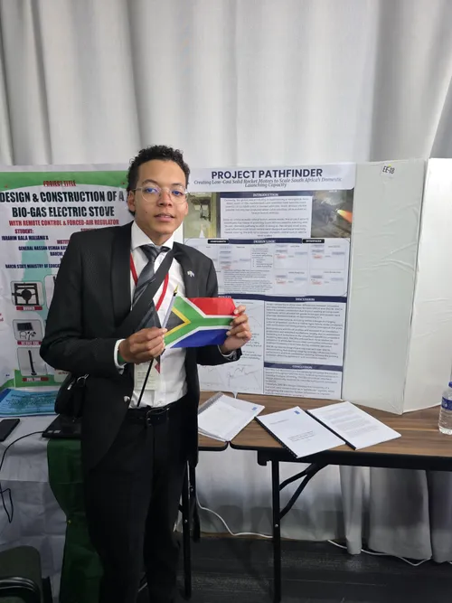 Cape Town student Connor Kinnes wins top engineering awards at IMSEF in Türkiye