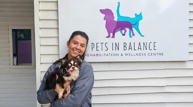 Two South African dogs inspiring pet parents to explore hydrotherapy