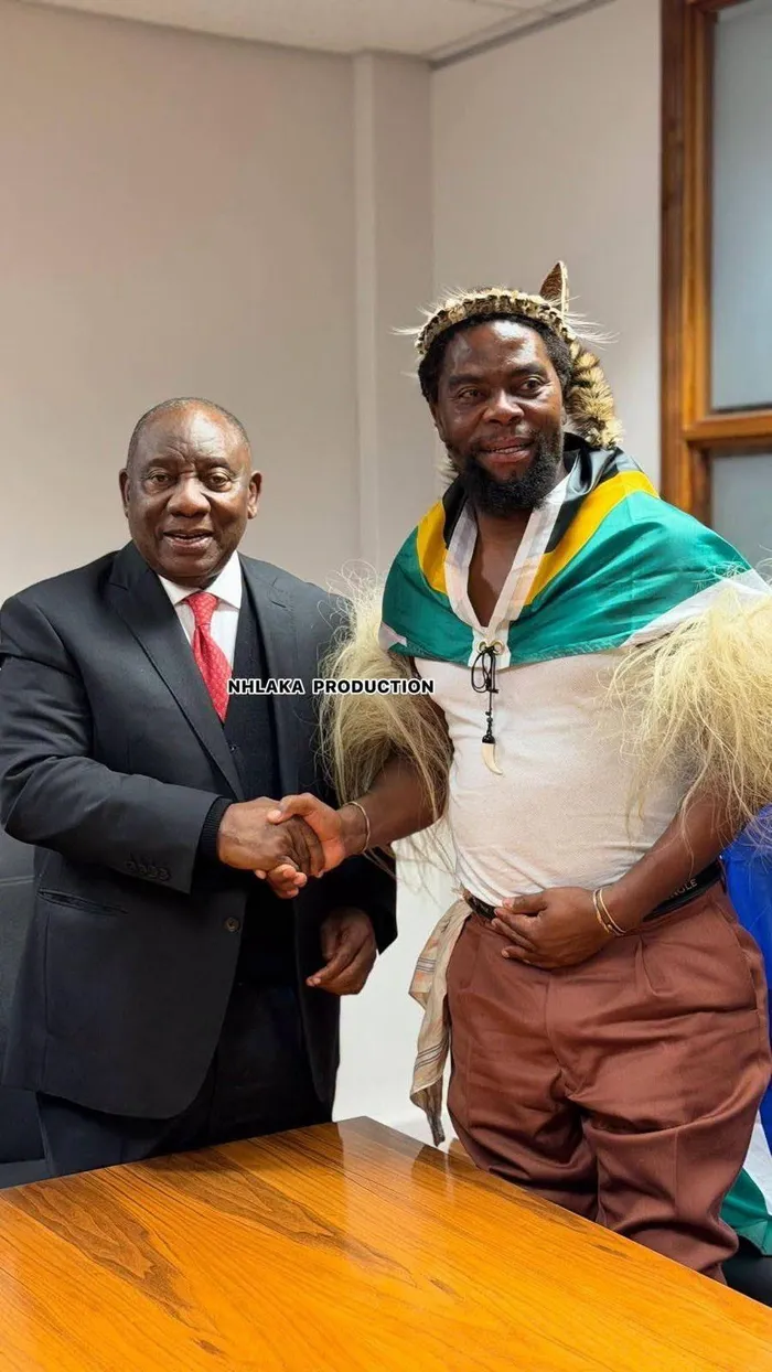 President Cyril Ramaphosa met with two of the country's most prominent anti-immigration activists, Nkosikhona Ndabandaba and Ngizwe Mchunu