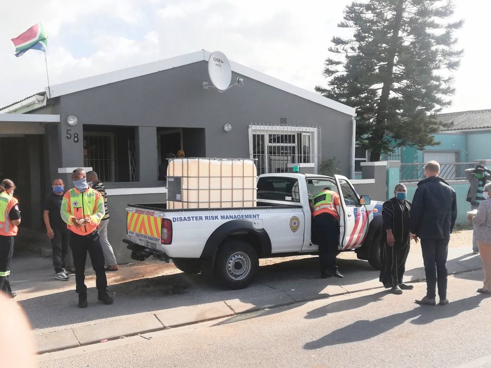 Storm relief mop-up gets under way in Cape Town