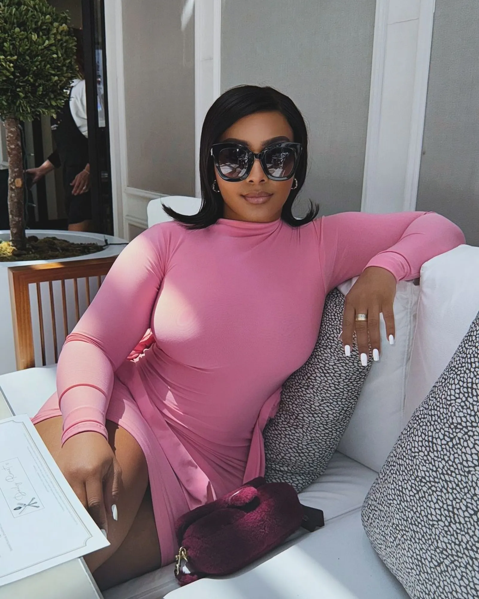 Boity Thulo rubbed shoulders with Kim Kardashian and A-list stars at 'The Lion King's' 30th anniversary concert - Vimarsana News