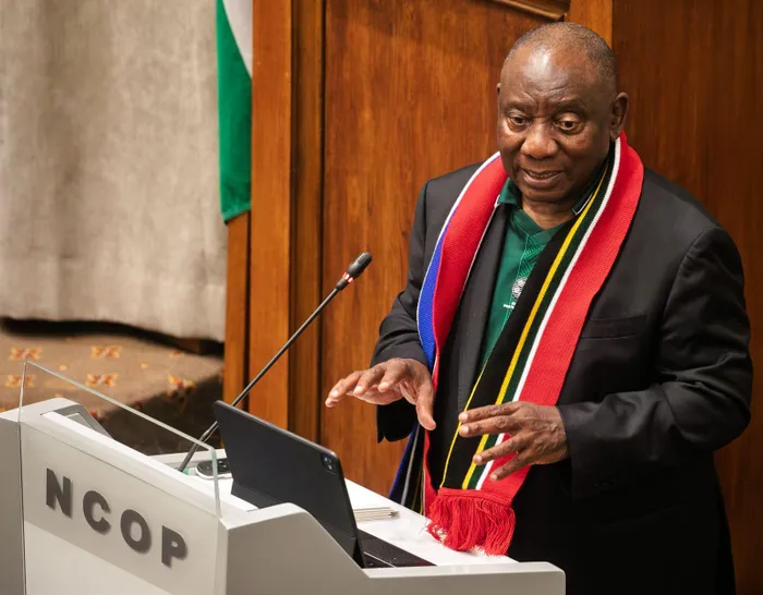 President Cyril Ramaphosa appeared before the National Council of Provinces for a question-and-answer session. 
