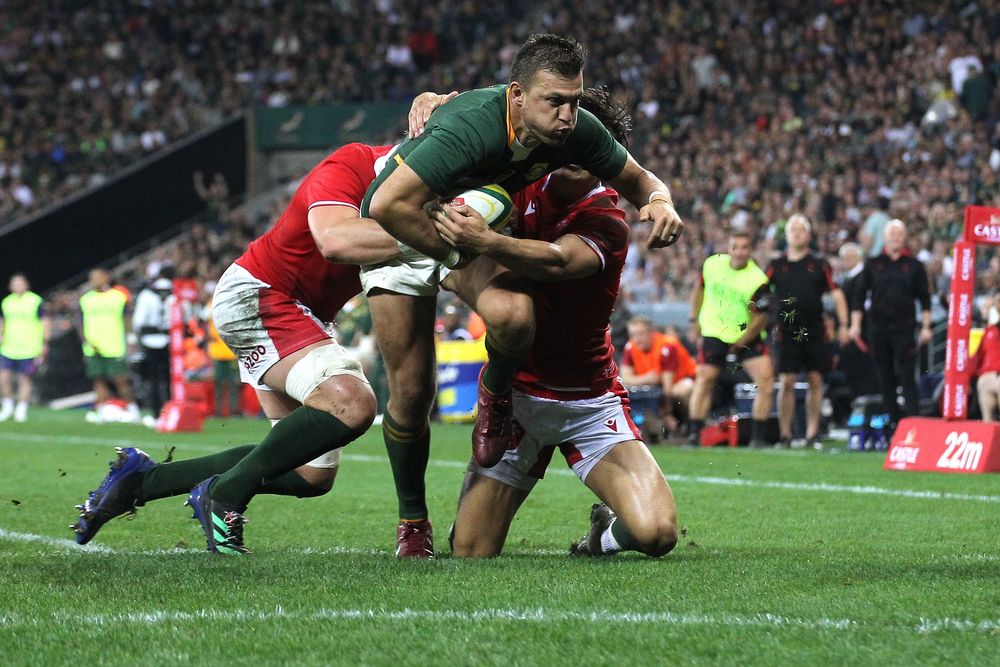 The Springboks will run the ball against the All Blacks ... if it’s on