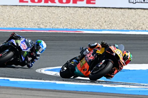 Dutch GP: Ai Ogura claims historic maiden MotoGP win as trackhouse aprilia secure 1-2-3