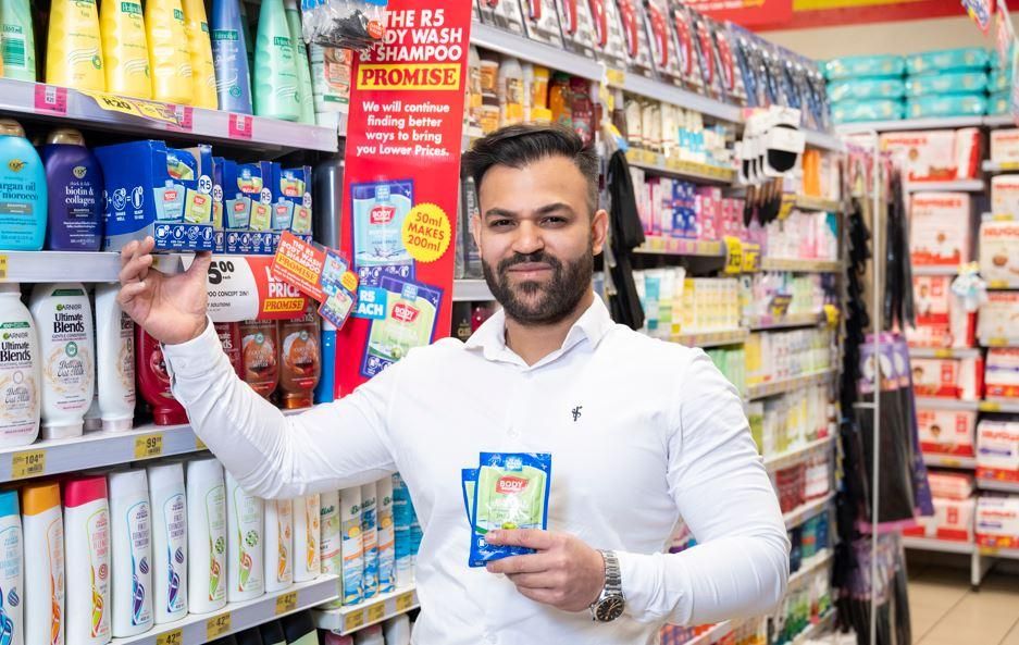 From kitchen startup to R5 toiletries on Shoprite shelves