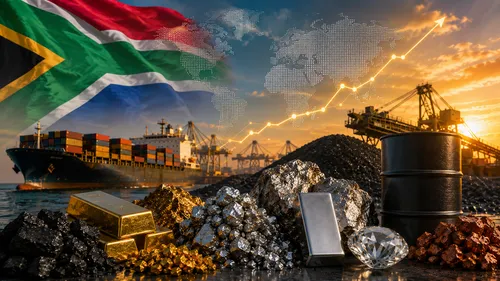 How six commodities generated 3% of GDP for South Africa