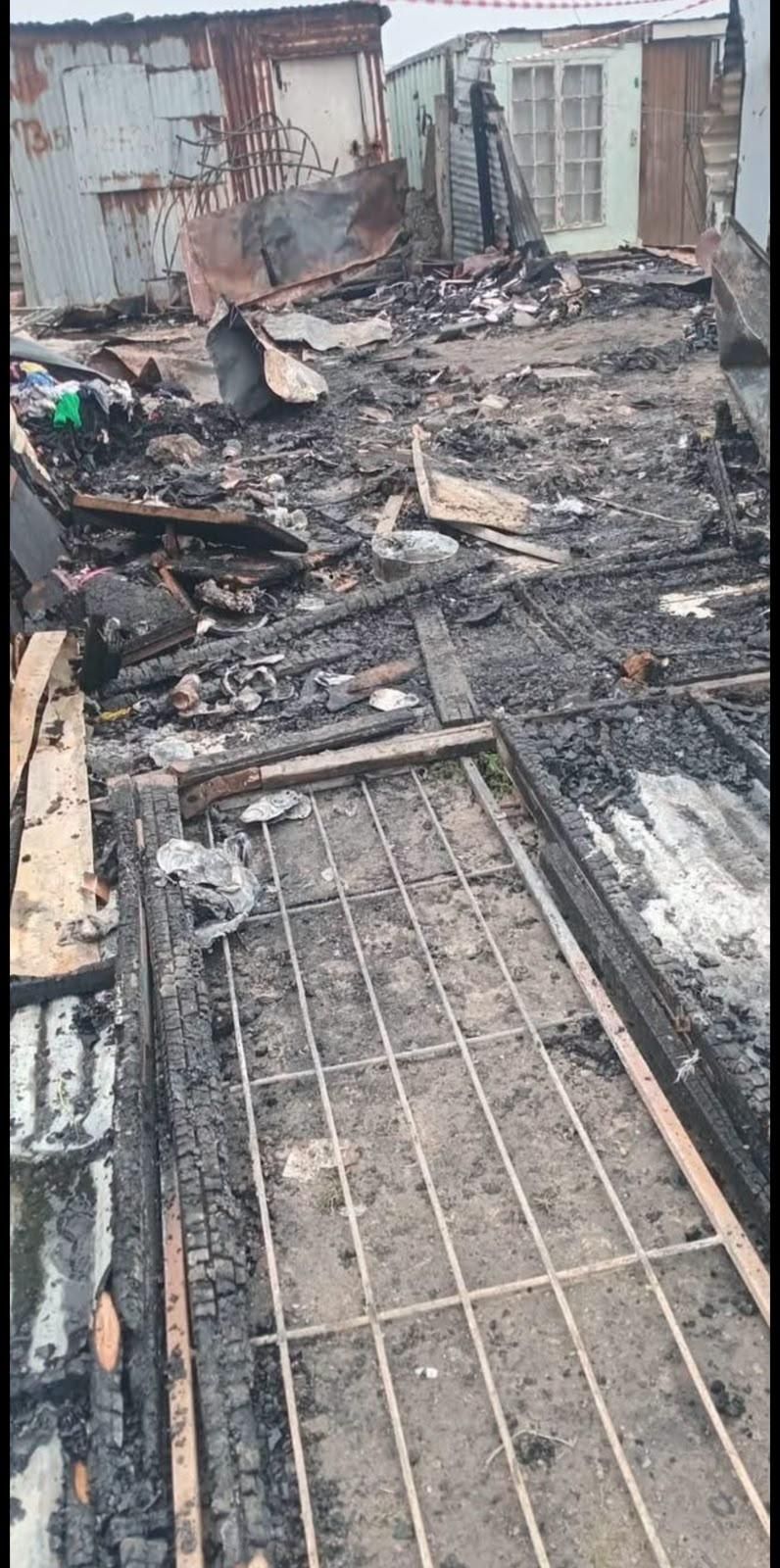 BLAZE CLAIMS KIDS, 3 & 5 - Two Marikana tots and their 30-year-old sister die in a shack fire