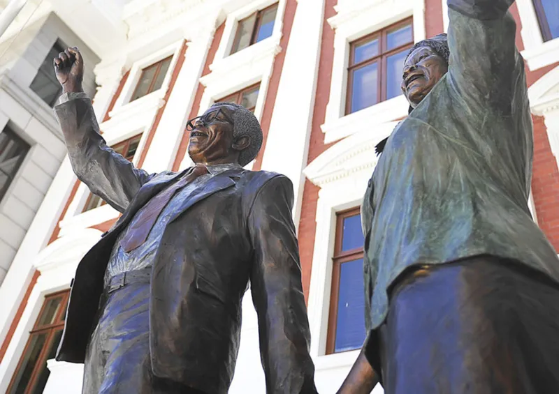 Statue of Sisulus main attraction at Parliament