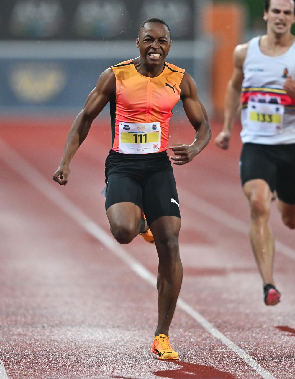 Bayanda Walaza steps up injury comeback as SA sprint contingent shines in Europe