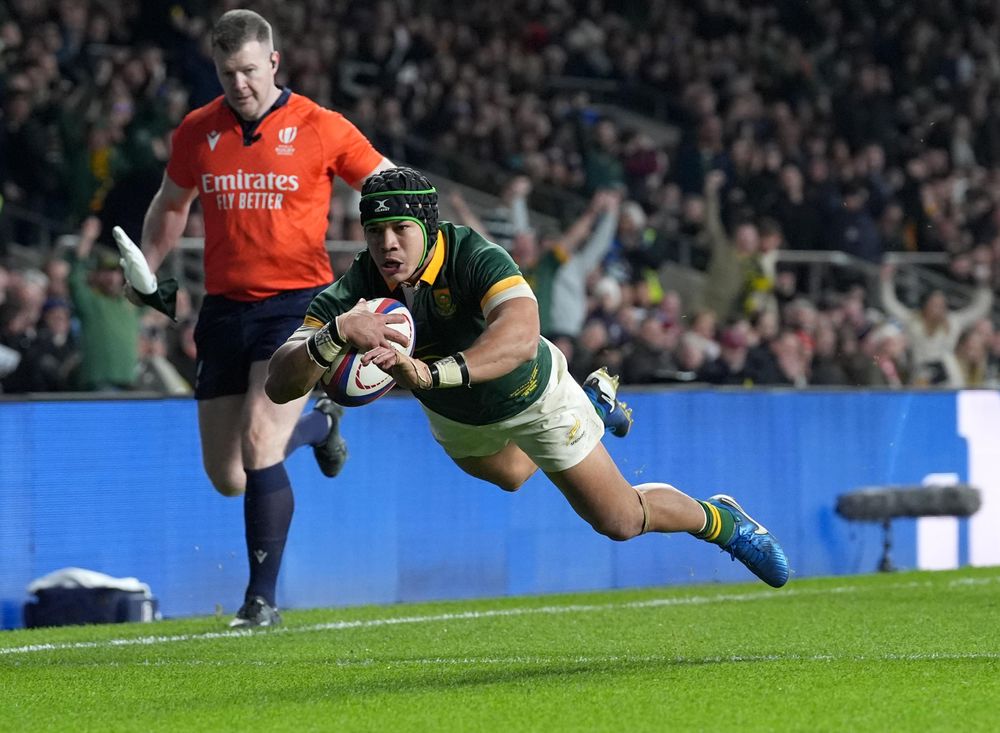 Springboks' Cheslin Kolbe scores big at SA Rugby awards