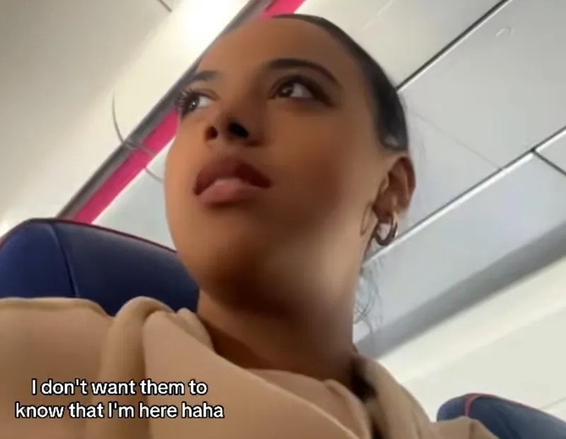 Stop filming! Passenger's outrage over flight video has millions stunned