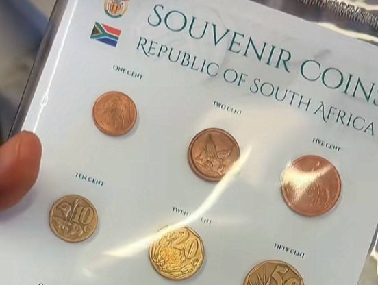R245 for R8.88? Shopper's disbelief over souvenir coin set price shocks South Africans