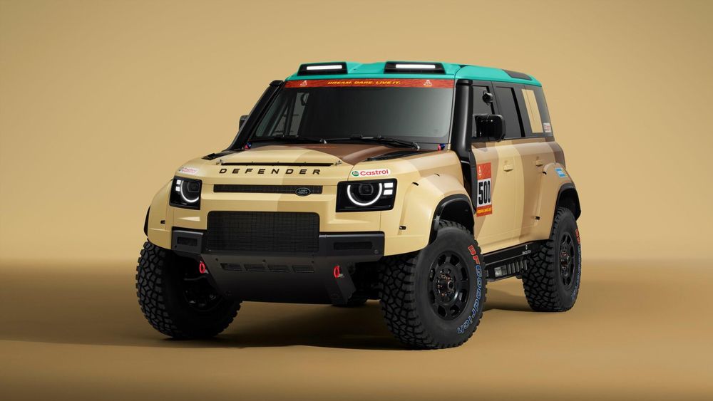 Land Rover Defender Dakar D7X-R set for 2026 Saudi rally debut
