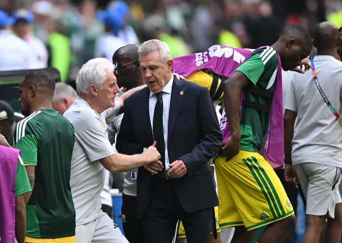 Following a disappointing 2-0 defeat to Mexico at the Estadio Azteca, Bafana Bafana coach Hugo Broos has faced immense scrutiny for abandoning South Africa's traditional 4-3-3 shape. Photo: IANS