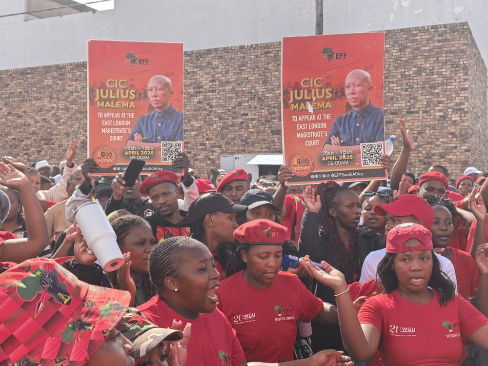 EFF supporters: 'Let him go, he killed no one'