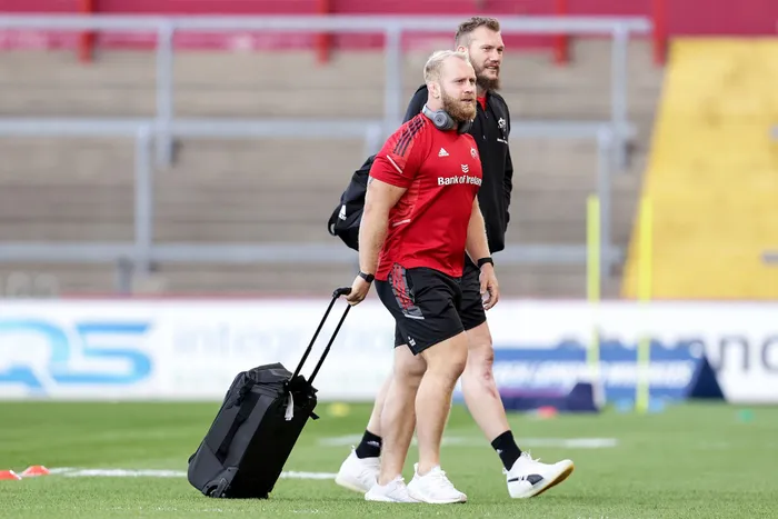 Jeremy Loughman was cleared to play despite the Ireland prop displaying clear concussion symptoms. Photo: Lazlo Geczo/INPHO/Shutterstock via BackpagePix