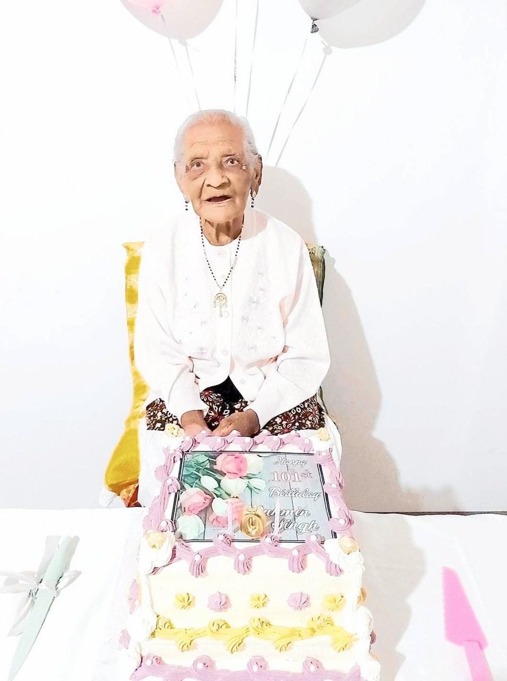 At 101, Rukmin celebrates life… and veggies