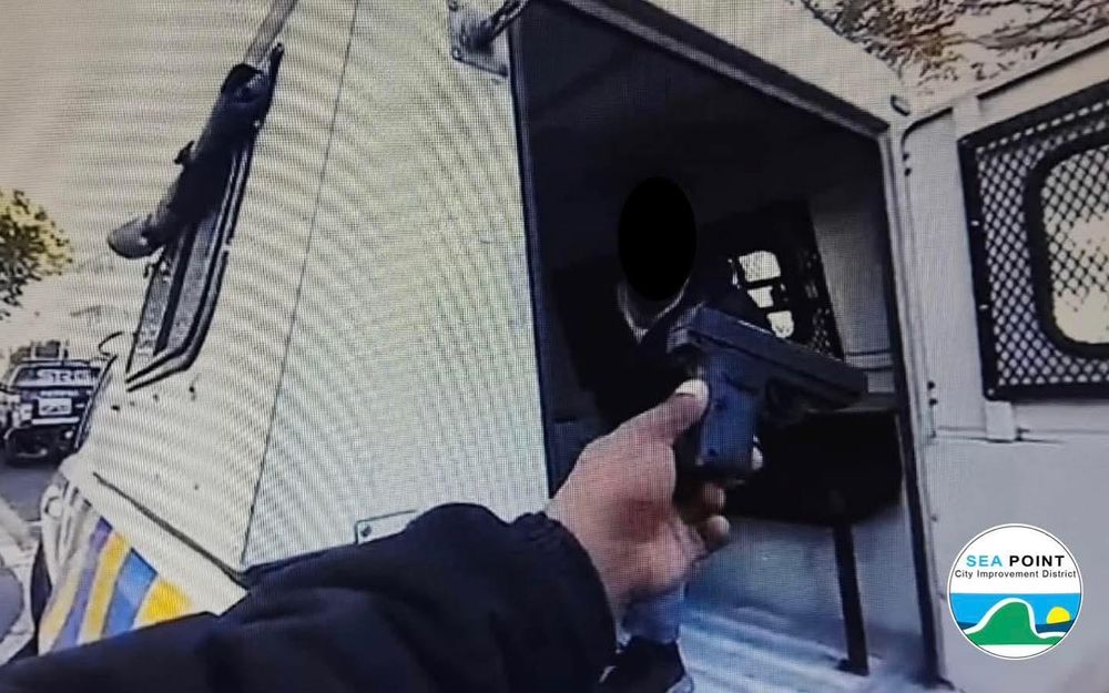 Sea Point CCTV network aids in swift capture of suspect with imitation firearm