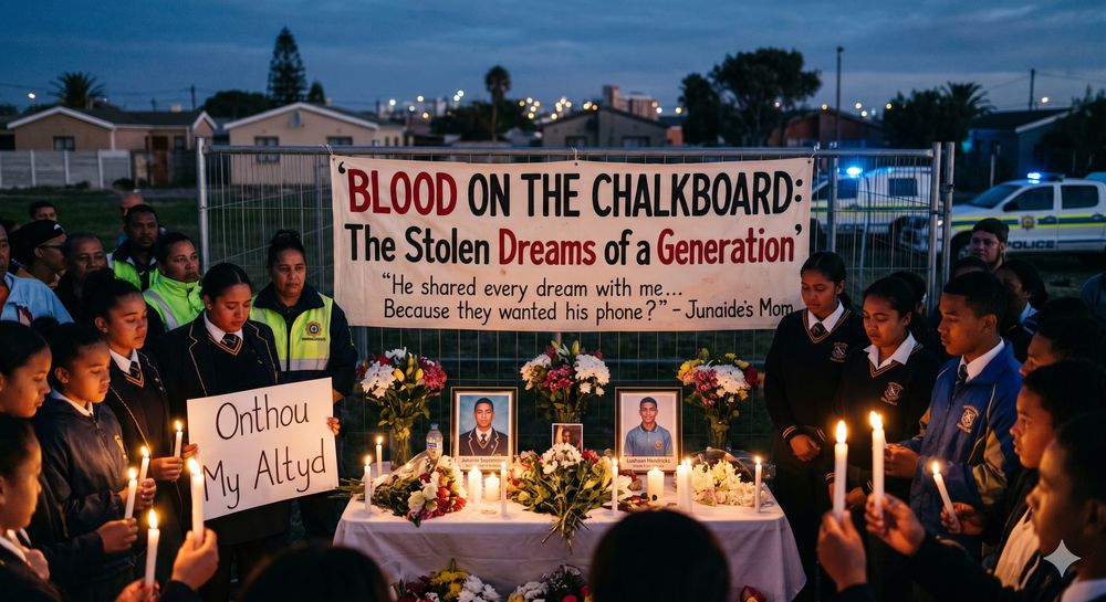 Stained uniforms: the heartbreaking toll of violence on South African schoolchildren