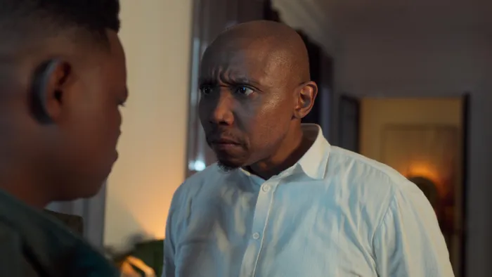 S'dumo Mtshali as Jonasi Gomora in 'The Polygamist.'