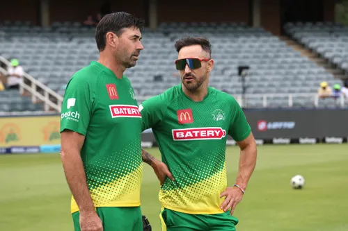 Joburg Super Kings set for SA20 Season 5 shake-up after releasing captain Faf du Plessis