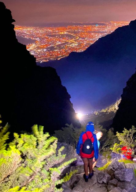 Four stranded tourists rescued on Table Mountain after missing last cable car